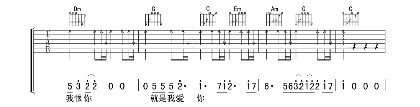 《最天使吉他谱》_曾轶可_B调_吉他图片谱6张 图6