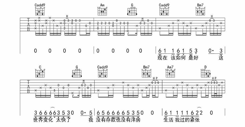《一个歌手的情书吉他谱》_周三_G调_吉他图片谱9张 图6