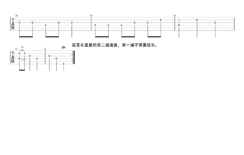 《小步舞曲吉他谱》_佚名_吉他图片谱3张 图3