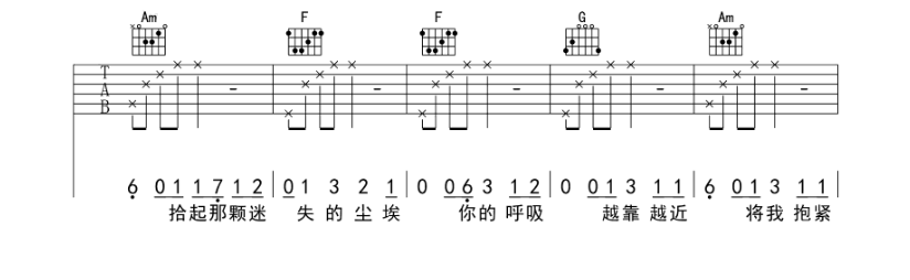 《最美的期待吉他谱》_周笔畅_D调_吉他图片谱6张 图2