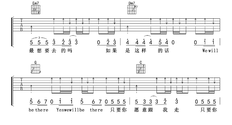 《私奔吉他谱》_曾轶可_D调_吉他图片谱5张 图4