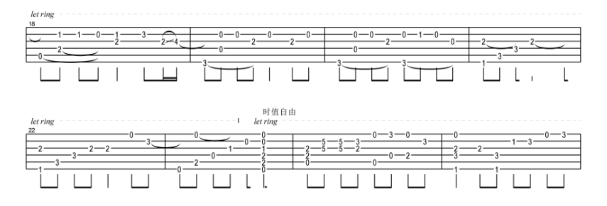 《凉凉吉他谱》_杨宗纬_吉他图片谱6张 图2